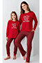 Mother-Daughter New Year, Christmas, Winter Themed 100% Cotton Pajama Set (Sold Separately)