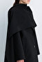 Black Coat Shawl - 4