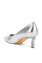 Women Metallic Fantasy Heel Pumps in Silver - 3