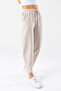 Women's Elastic Waist Double Pocket Balloon Pants Stone - 25Y Yp5456 - 4