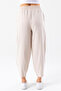 Women's Elastic Waist Double Pocket Balloon Pants Stone - 25Y Yp5456 - 8