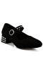 Women Studded Mary Jane Pumps in Black