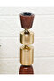 Brown Midmod Pillar Candle Holder - 4