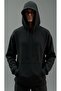 قصة فضفاضة سترة هوديي للجنسين بغطاء رأس 3 Thread Kangaroo Pocket B مطبوع Design - 3