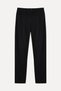 Men's Black Straight Fit Pants - 5