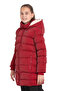 Plush Inside Nova Waterproof Fabric Slim Fit Winter Girl's Coat - 2