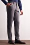 Men's Anthracite Side Pocket Cotton Comfort Fit Chino Trousers 1003255166 - 3