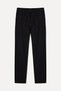 Men's Black Straight Fit Pants - 6