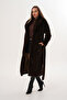 Full Length Mink Leopard Coat - 3