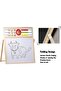 Double-Sided Magnetic Wooden Easel Board for Kids with Accessories - 6