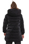 Plush Inside Nova Waterproof Fabric Slim Fit Winter Girl's Coat - 4