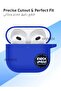 غطاء حماية سيليكون مقاوم للصدمات لسماعات AirPods 4-2024 - 3