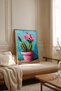 One Piece Wooden Framed Living Room Hall Kitchen Painting Tk2404
