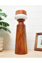 Brown Midmod Pillar Candle Holder - 2