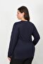 Stone Printed Combed Cotton Blouse - 4