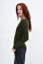 Crew Neck Basic Blouse B12299 - 2