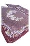 Deer Christmas Santa Claus Jacquard Woven Tapette Decorative Silvery Christmas American Service 2-Piece 33*43 - 3