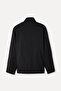 Women's Black Stand Collar Double-Sided Plush Coat Jacket - 4