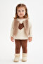 Heart Embroidered-Ye Vest Set Iz Children's Set