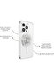 Round Phone Grip Compatible with MagSafe, Adapter Ring Included - Clear Glitter