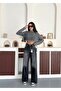 Women's Baggy Jean Stretchy High-Waisted Palazzo Jeans - 4