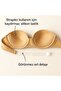 حمالة صدر Pisa Micro Strapless Back Low Cut - مدعمة بالحمالات مع ألوان متعددة وحزام كتف شفاف كهدية