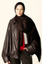 Premium Jacquard Shawl Wave Pattern - Brown - 3