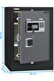 Safe Box Large Dual Security Fire Resistant Dual Security Locker for 32.5kg (60x40x35cm) RBGX-53XTD - 5