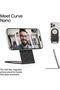 Curve Nano – Portable Adjustable Phone Stand (Slate) - 2