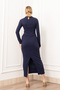 Women's Winter Laci Lumière Elegance Mini Dress Stylish Daily Comfortable 50343 - 4