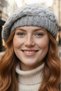 Women's Knitwear Knitted Painter Beret - 4