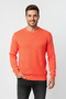 Men's Crew Neck Geometric Pattern Sweater