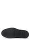 Men's Genuine Leather Black Casual Shoes - 3