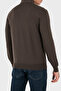 100% Wool Slim Fit Button Polo Collar Sweat Men's Polo Collar Sweat 57163 14293 177 - 2