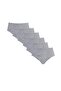Men's 6-Pack Elastic 100% Cotton Gray Slip Underwear