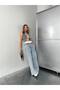 New Season Jeans Denim Pocket Jeans Light Blue Women's Vest 23W12001 - 4