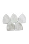5 White Prayer Caps, Hajj and Umrah Gift Caps, Luxury Pilgrim Supplies, Summer Pilgrim Caps - 4
