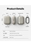 AirPods Pro 3 Case | Onyx Magnetic Series | Warm Gray - 8