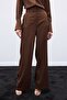 Jacquard Trousers - Brown - 3