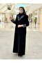 بليزر أسود من قماش الشموه الفخم