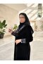 بليزر أسود من قماش الشموه الفخم - 2