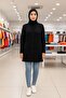 Classic Style Glorya Fabric Women's Long Vest with Pockets - 2