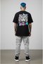 Unisex Oversized Vapor Tiger Printed T-Shirt