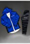 Men's Los Angeles Printed Zipper Pocket Scuba Tracksuit Set