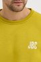 Crew Neck Embroidered Oversize Raster Basic Men's Sweatshirt - 7