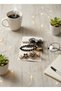 3-Piece Black Stone Pearl Detailed Bow and Heart Design Women's Hair Clip Set Hair Accessory Combination (6 cm) - 5