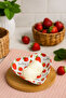 Heart Avocado Pattern Metal Bowl Breakfast Bowl, Snack Bowl, Appetizer Bowl, Jam Bowl, Dessert, Ice Cream Bowl 3 Pieces - 4
