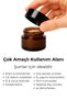 5-Pack of 30 ml Amber Glass Cream Jars + Black Lid - 3