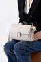 Soft Leather Crossbody and Shoulder Bag with Multi-Compartment Lock Detail - 2