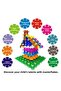 Masterflakes Educational Locked Discs Stem Training Compatible 5 Colors and 300 Pieces Building Toy Set - 5